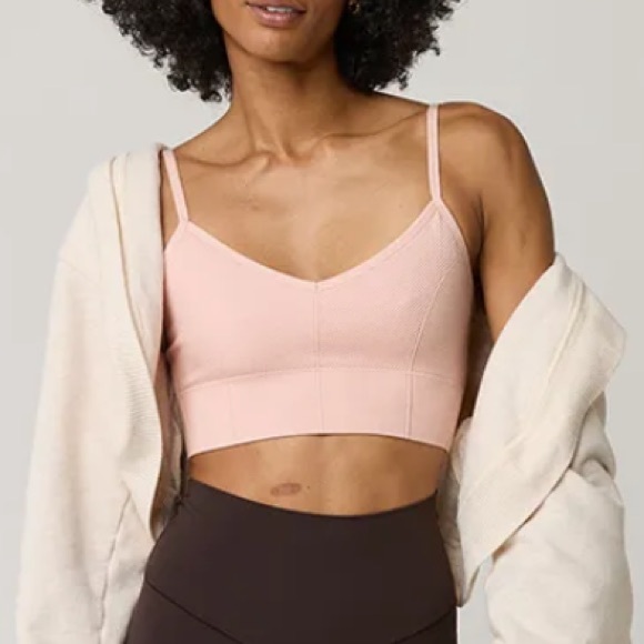 Aerie offline unpadded ribbed sports bra - Picture 1 of 5